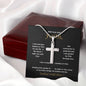 Cross Necklace for Men | Love and Faith Gift for Him | SS | 18-22 in