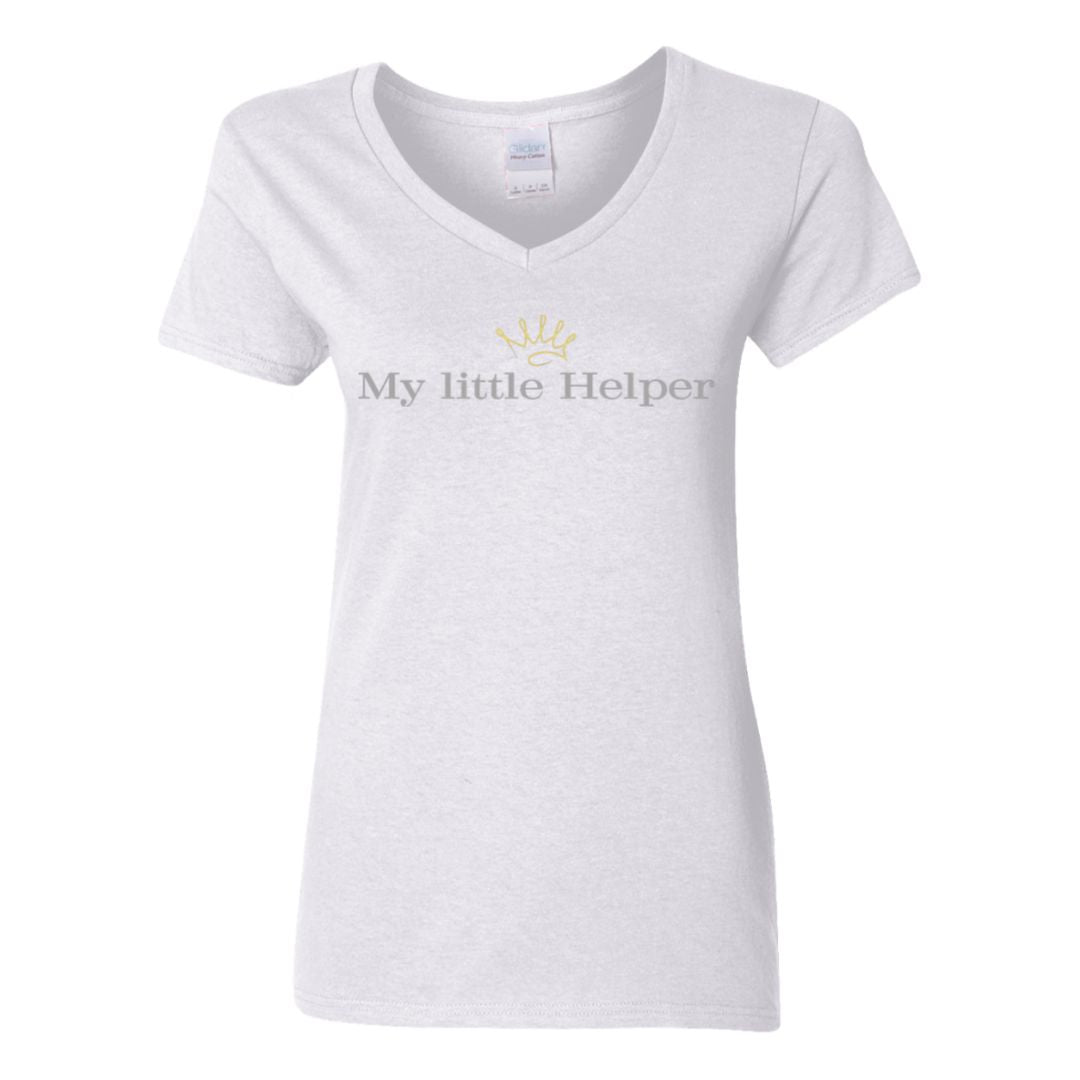 My Little Helper in the Car | Women's V-NECK Tee
